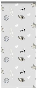 Tenda A Rullo Doccia Cassonetto 90x240 Cm Larghezza Tessuto /