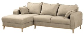 Divano angolare beige (angolo sinistro) Beata - Ropez
