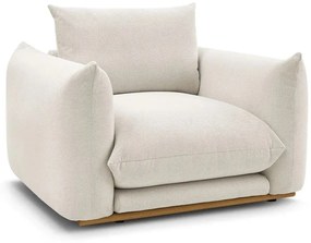 Poltrona color crema Ernest – Bobochic Paris