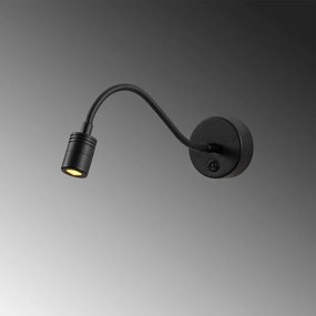 Lampada da parete nera Reading – Opviq lights
