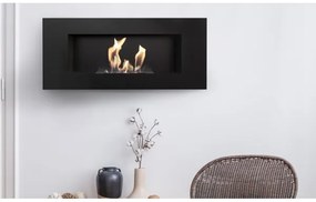 Kratki DELTA2/CZ NERO/TUV - Camino BIO DELTA2 40x90 cm 2kW nero
