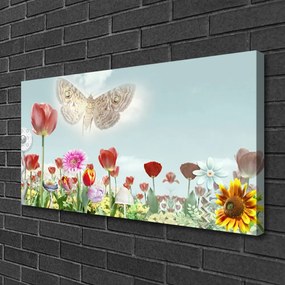 Quadro su tela Fiori, piante, natura 100x50 cm