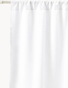 Set di 2 tende semitrasparenti con multibanda Shelly, larg. 140 cm