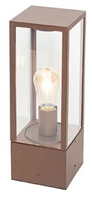 Lampada da terra da esterno industriale ruggine marrone 40 cm IP44 - Charlois
