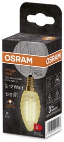 Lampadina LED VINTAGE E14/1,5W/230V 2400K - Osram