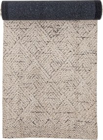 Passatoia color crema in misto cotone 75x245 cm Saxo – Bloomingville