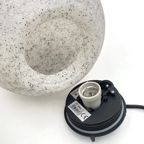 Lampada decorativa da esterno LUMISTONE 1xE27/15W/230V IP65 Ø 25 cm