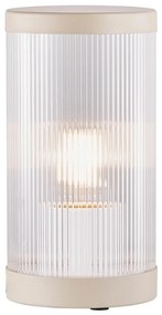 Nordlux - Lampada da tavolo da esterno COUPAR 1xE27/25W/230V IP54 beige