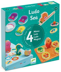 Ludo Sea - set di 4 giochi (in mare)