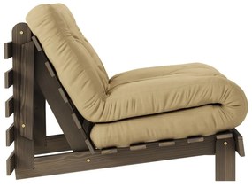 Poltrona in beige e senape Roots - Karup Design