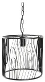 Lampadario DKD Home Decor Nero 220 V 50 W (30 x 30 x 28 cm)