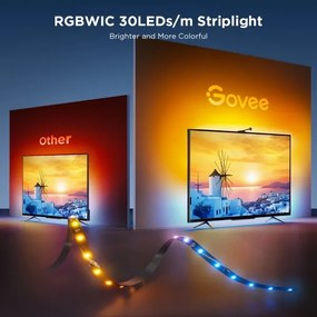 Govee - Backlight 3S Netflix TV 55-65" SMART LED retroilluminazione RGBICW Wi-Fi + +TC