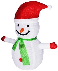 Brilagi - Decorazione natalizia da esterno a LED 40xLED/3xAA IP44 pupazzo di neve