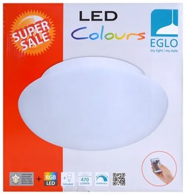 Eglo 75351 - Plafoniera LED RGB dimmerabile ELLA-C 1xE27/7,5W/230V