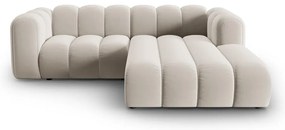 Divano angolare beige ad angolo destro Lupine - Micadoni Home