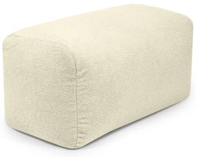 Puof a sacco marrone con rivestimento in bouclé Plus 100 Lounge – SLOWDOWN