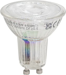 Set di 5 lampadine LED GU10 50 dimmerabili 3,9W 450 lm 3000K Longlife