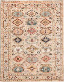 Kazak Tappeto 220 x 170 Beige (Pakistan) Annodato A Mano