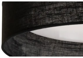 Duolla - Plafoniera LED ROLLER LED/24W/230V diametro 45 cm nero