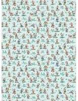 Sanderson Tapete Mickey & Minnie - Bonbon Blue