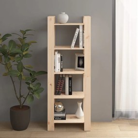 Libreria/divisorio 60x35x160 cm in legno massello