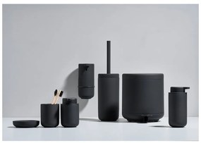 Dispenser di sapone in gres nero 0,45 l Ume - Zone