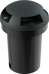 Faretto Calpestabile GU10 4 Direzioni IP66 - Doppio Pressacavo