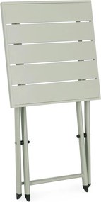 Tavolino da giardino in alluminio 43x44 cm Taylor - Bizzotto