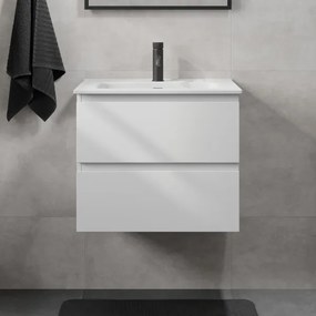 Mobile da bagno con lavabo CONOR 61 cm, bianco