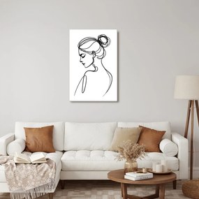 Quadro su tela – Linee e grazia