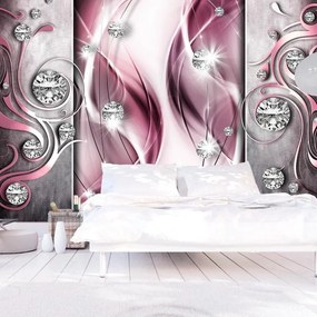 Fotomurale adesivo  Pink and Diamonds  Larghezza x Altezza Home decor 147x105