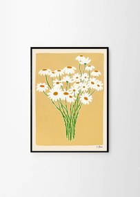 Poster 30x40 cm Daisies – Carla Llanos – The Poster Club