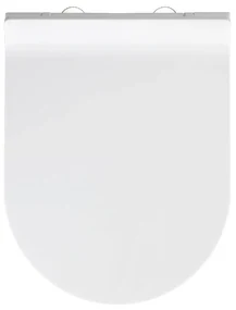 Sedile per wc bianco con chiusura facilitata , 46 x 36 cm Habos - Wenko