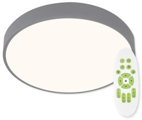 Top Light Metal 40S RC - Plafoniera LED dimmerabile LED/51W/230V + T grigio