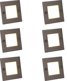 Faretto da incasso LED LEDlite Quadrato 7
