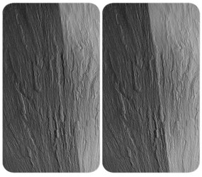 Set di 2 cappe da cucina in vetro con, 52 x 30 cm Slate - Wenko