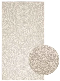 Tappeto Zızur Crema 80x150 Cm Aspetto Iuta Interni Ed Esterni /