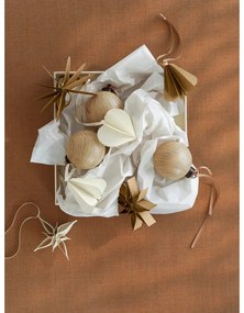 Decorazioni per albero di natale in set in carta 4 pz ø 10 cm Kazary – Blomus