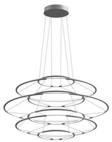 Drop 7 Lampada a Sospensione Satin Silver - Nemo Lighting