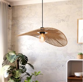 Eglo 31991 - Lampada a sospensione con cavo SIRUELA 1xE27/42W/230V 56 cm marrone/nero