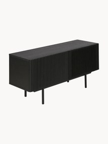 Credenza bassa con frontale scanalato Mojo