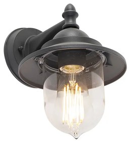 Lampada da parete per esterni intelligente grigio scuro incl. Wifi ST64 - Oxford