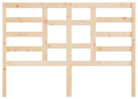 Testiera per letto 156x4x104 cm in legno massello di pino