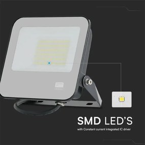 Riflettore LED SAMSUNG CHIP LED/50W/230V 6500K IP65 nero