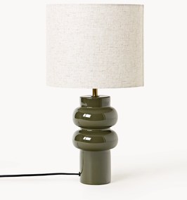 Lampada da tavolo grande in ceramica Christine