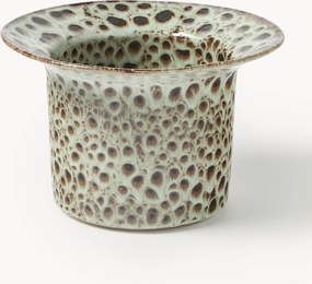 Portavaso fatto a mano con smalto reattivo Balou, alt. 15 cm