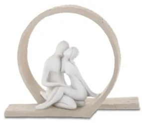 BONGELLI PREZIOSI statua coppia innamorati con arco d. 15