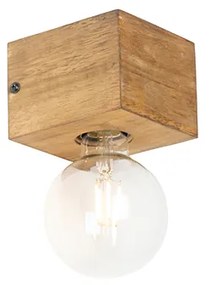 Applique da parete rustica in legno vintage - Bloc