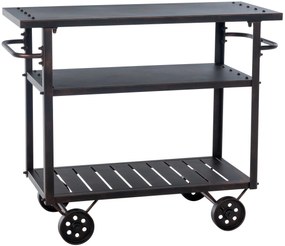 Carrello Portavivande Spring - Funzionalità Ed Estetica İn Perfetta Armonia / Bronze