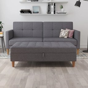 Poggiapiedi grigio Lilly - Støraa